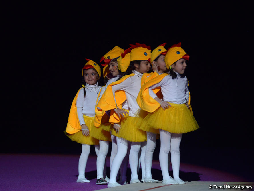 Milli Gimnastika Arenasında Novruz bayramına həsr olunmuş şou (FOTO)