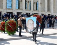Maqsud İbrahimbəyovla vida mərasimi keçirilib (FOTO) (ƏLAVƏ OLUNUB)