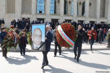Maqsud İbrahimbəyovla vida mərasimi keçirilib (FOTO) (ƏLAVƏ OLUNUB)