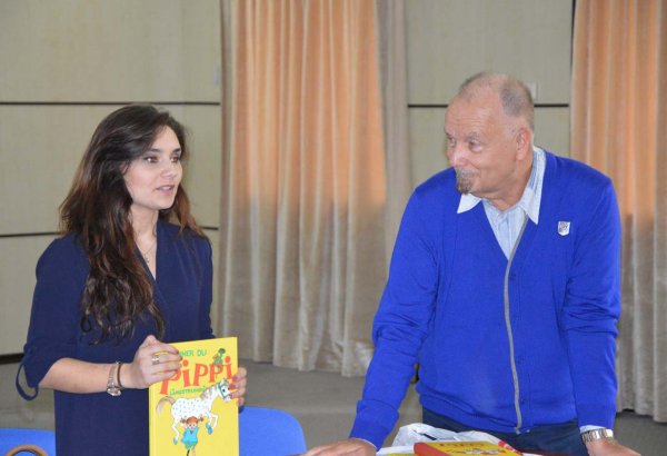 İsveçli rejissor Dövlət Gənc Tamaşaçılar Teatrında olub (FOTO)
