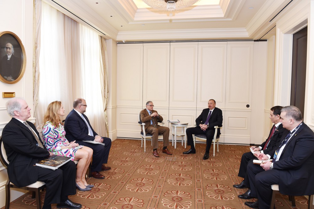Prezident İlham Əliyev ABŞ-ın "Export-Import" Bankının sədri ilə görüşüb (FOTO)
