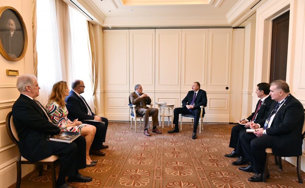 Prezident İlham Əliyev ABŞ-ın "Export-Import" Bankının sədri ilə görüşüb (FOTO)