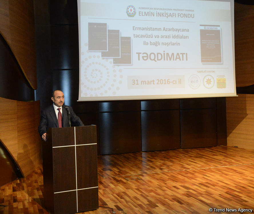 Əli Həsənov: "31 mart hadisələrinin öyrənilməsi və gələcək nəsillərə çatdırılması bizim vətəndaşlıq borcumuzdur" (ƏLAVƏ OLUNUB) (FOTO)