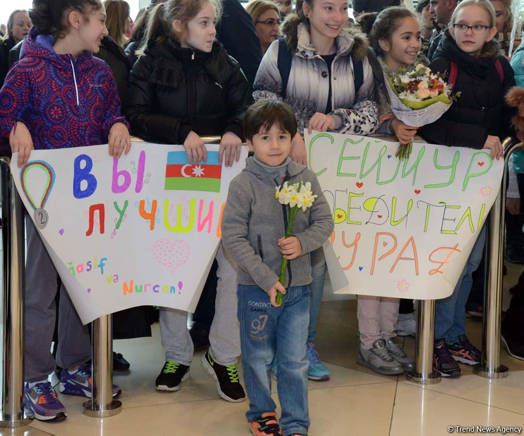 Azərbaycan gimnastı: Yaxşı nəticələr göstərmək üçün bundan sonra da çalışacağıq (FOTO)