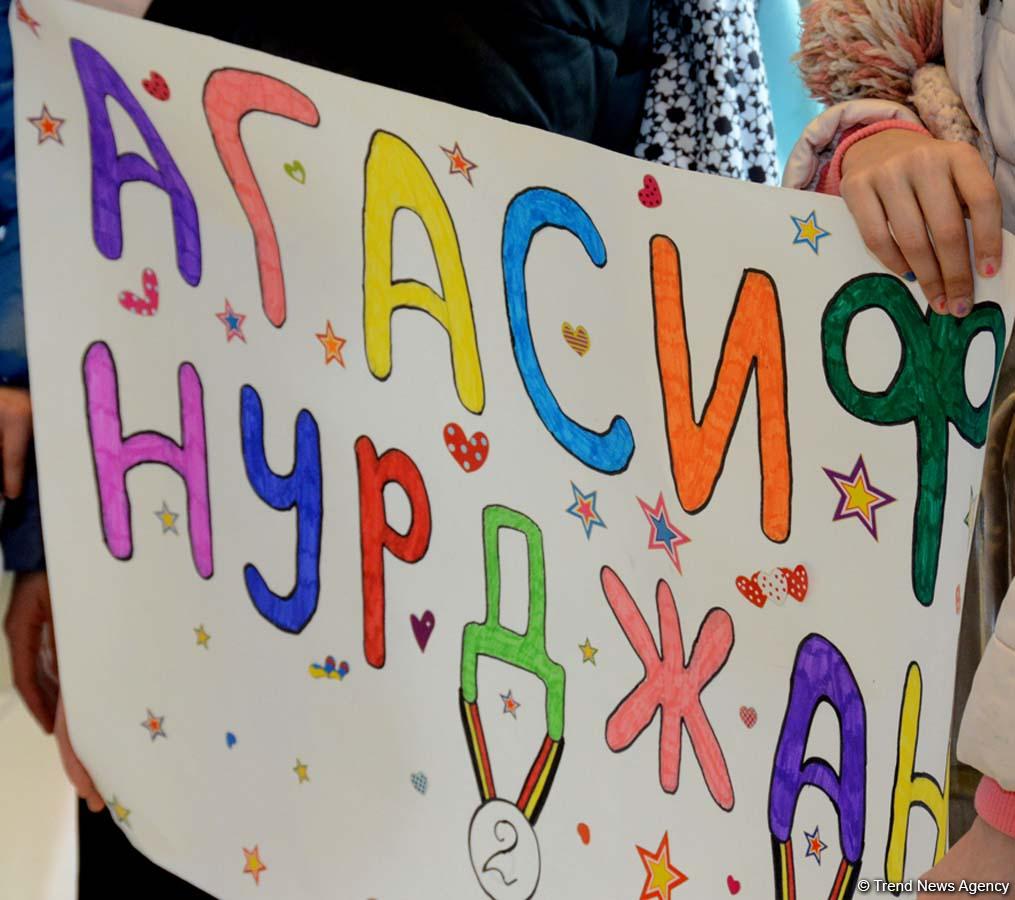 Azərbaycan gimnastı: Yaxşı nəticələr göstərmək üçün bundan sonra da çalışacağıq (FOTO)