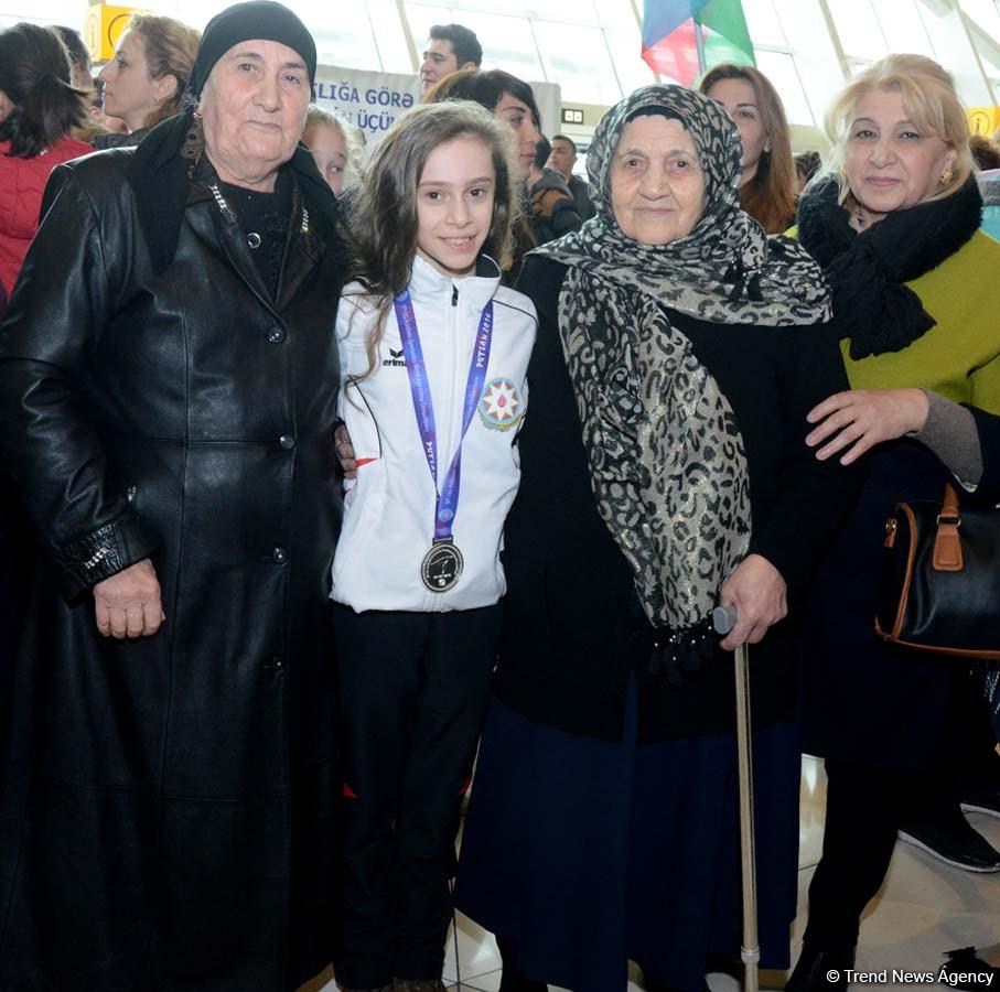 Azərbaycan gimnastı: Yaxşı nəticələr göstərmək üçün bundan sonra da çalışacağıq (FOTO)
