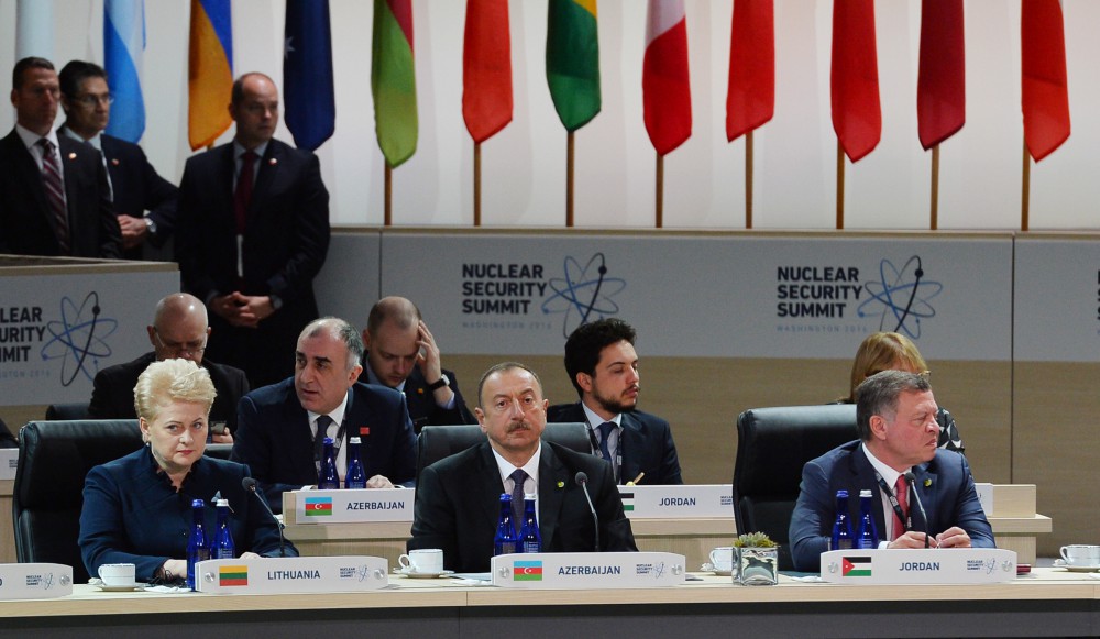 Prezident İlham Əliyev Nüvə Təhlükəsizliyi Sammitində iştirak edib (FOTO)