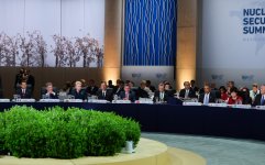 Prezident İlham Əliyev Nüvə Təhlükəsizliyi Sammitində iştirak edib (FOTO)