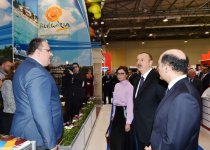Prezident İlham Əliyev və xanımı “AITF-2016” XV Azərbaycan Beynəlxalq turizm və səyahətlər sərgisi ilə tanış olub (FOTO)