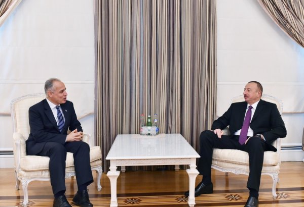 Prezident İlham Əliyev BMT-nin Azərbaycanda yeni təyin olunmuş rezident əlaqələndiricisini qəbul edib