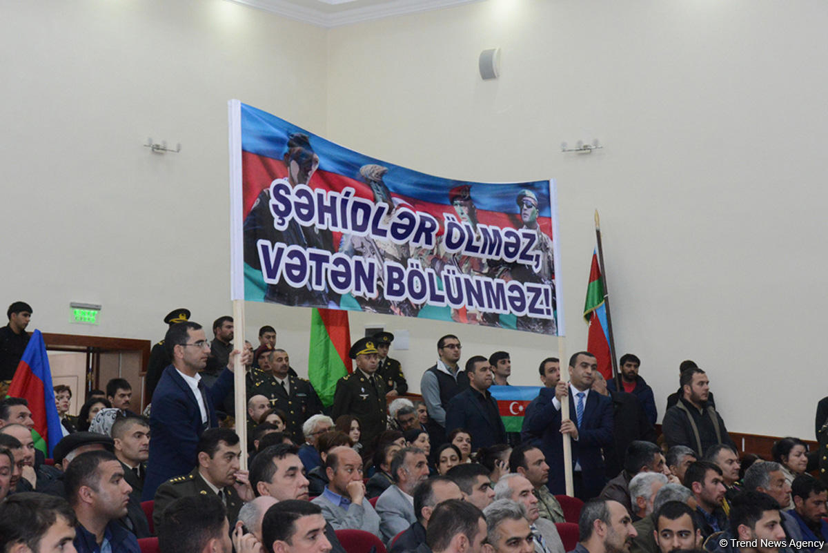Qəhrəman şəhidlərimizin vida mərasimi keçirilib  (FOTO) (YENİLƏNİB)
