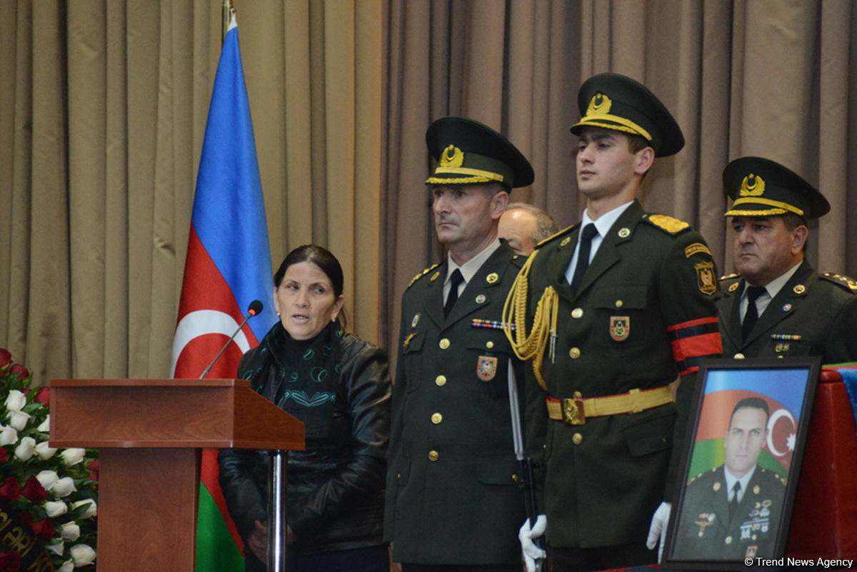 Qəhrəman şəhidlərimizin vida mərasimi keçirilib  (FOTO) (YENİLƏNİB)