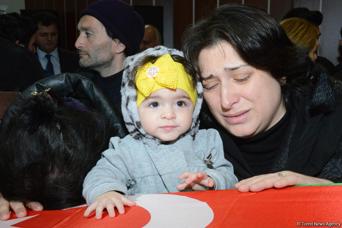 Qəhrəman şəhidlərimizin vida mərasimi keçirilib  (FOTO) (YENİLƏNİB)