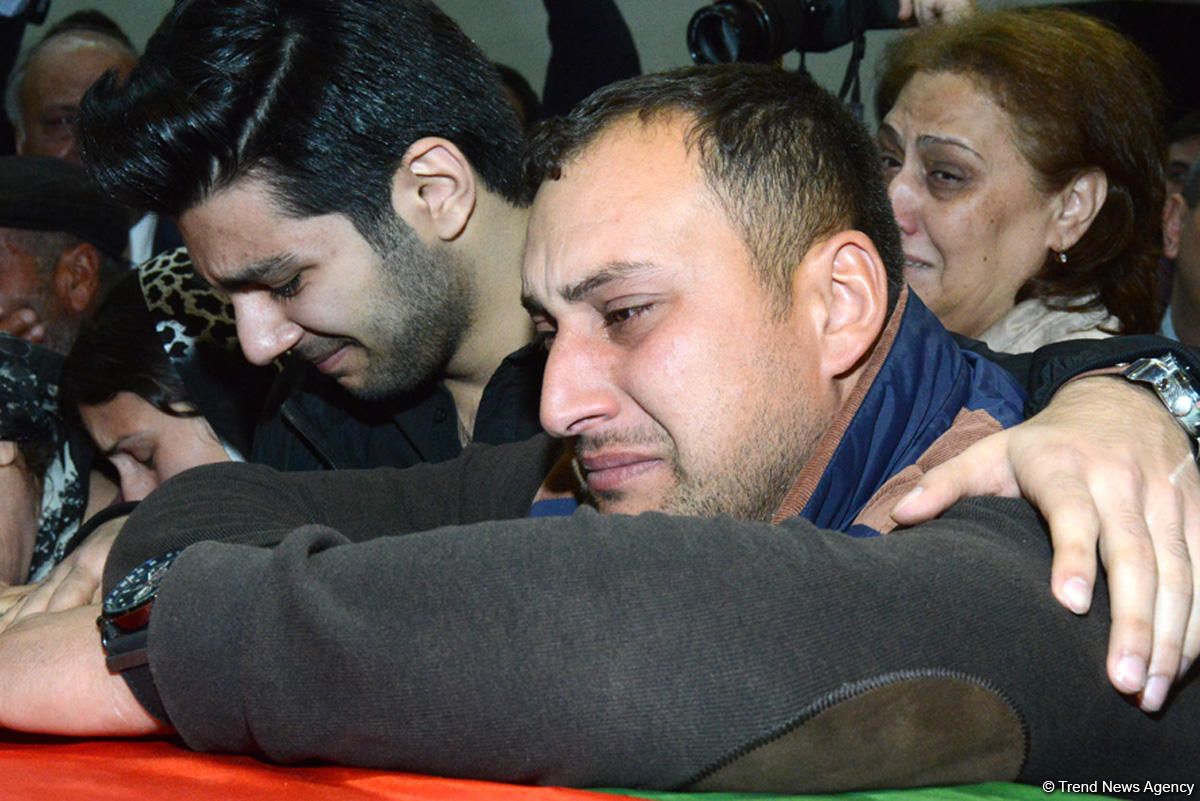 Qəhrəman şəhidlərimizin vida mərasimi keçirilib  (FOTO) (YENİLƏNİB)