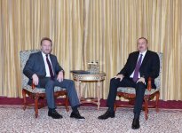 Prezident İlham Əliyev Bosniya və Herseqovinanın Rəyasət Heyətinin Sədri ilə görüşüb (FOTO)