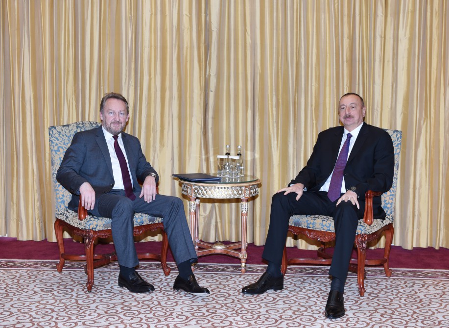 Prezident İlham Əliyev Bosniya və Herseqovinanın Rəyasət Heyətinin Sədri ilə görüşüb (FOTO)