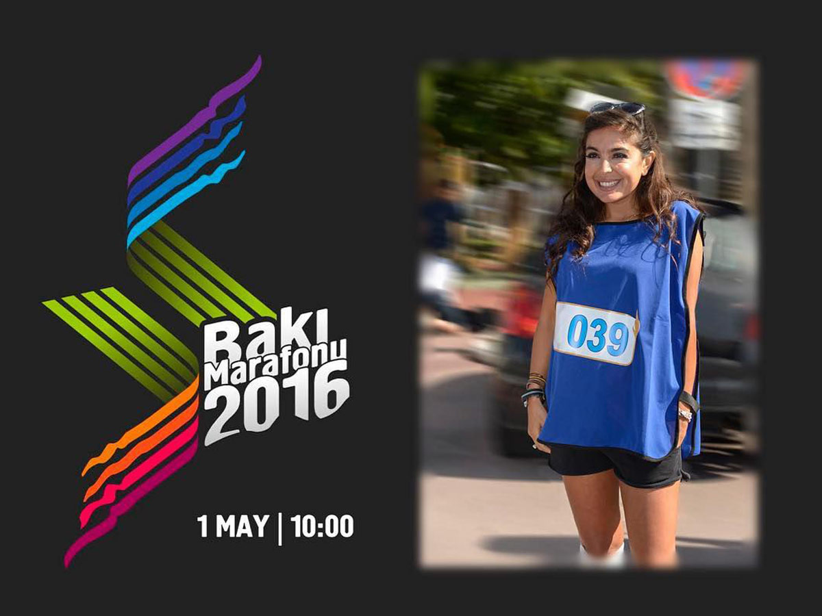 Leyla Əliyeva hamını Bakı Marafonu 2016-ya qoşulmağa çağırıb