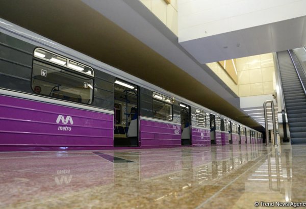"Bakmil" stansiyası istiqamətində metro qatarlarının iş qrafiki dəyişdirilib (FOTO)