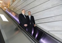 İlham Əliyev Bakı Metropoliteninin yeni xəttinin  “Avtovağzal” və “Memar Əcəmi” stansiyalarının açılışında iştirak edib (FOTO)