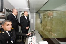 İlham Əliyev Bakı Metropoliteninin yeni xəttinin  “Avtovağzal” və “Memar Əcəmi” stansiyalarının açılışında iştirak edib (FOTO)
