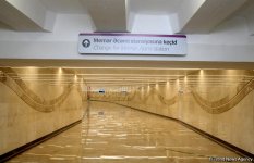 Azərbaycan tarixində ilk: 5 mərtəbəli metro stansiyası istifadəyə verildi (FOTO)