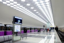 Azərbaycan tarixində ilk: 5 mərtəbəli metro stansiyası istifadəyə verildi (FOTO)