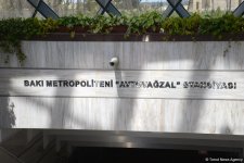 Azərbaycan tarixində ilk: 5 mərtəbəli metro stansiyası istifadəyə verildi (FOTO)