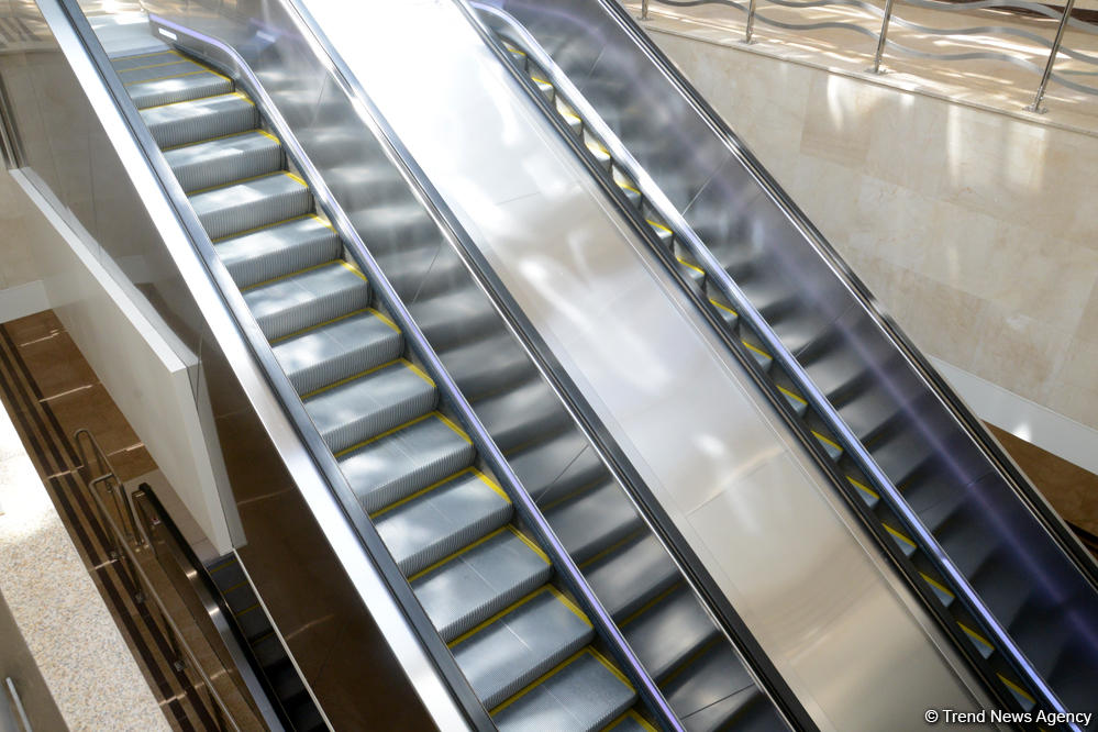Azərbaycan tarixində ilk: 5 mərtəbəli metro stansiyası istifadəyə verildi (FOTO)