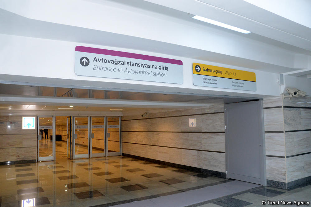 Azərbaycan tarixində ilk: 5 mərtəbəli metro stansiyası istifadəyə verildi (FOTO)