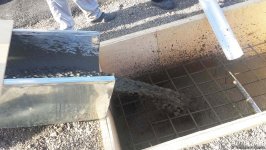 Azərbaycan və İran sərhəddə dəmir yolu körpüsünün təməlini qoydular (FOTO)