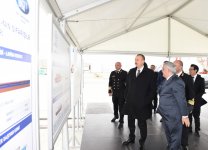 Prezident İlham Əliyev sərnişin gəmilərinin istismara verilməsi mərasimində iştirak edib (FOTO)
