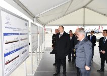 Prezident İlham Əliyev sərnişin gəmilərinin istismara verilməsi mərasimində iştirak edib (FOTO)