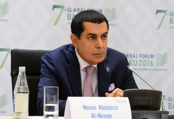 Nasir Əbdüləziz Əl-Nasir: Bu gün səsləndirilən fikir və mövqelər güclü gəncliyin baxışlarıdır