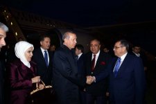 Rəcəb Tayyib Ərdoğan Azərbaycana səfərə gəlib (FOTO)