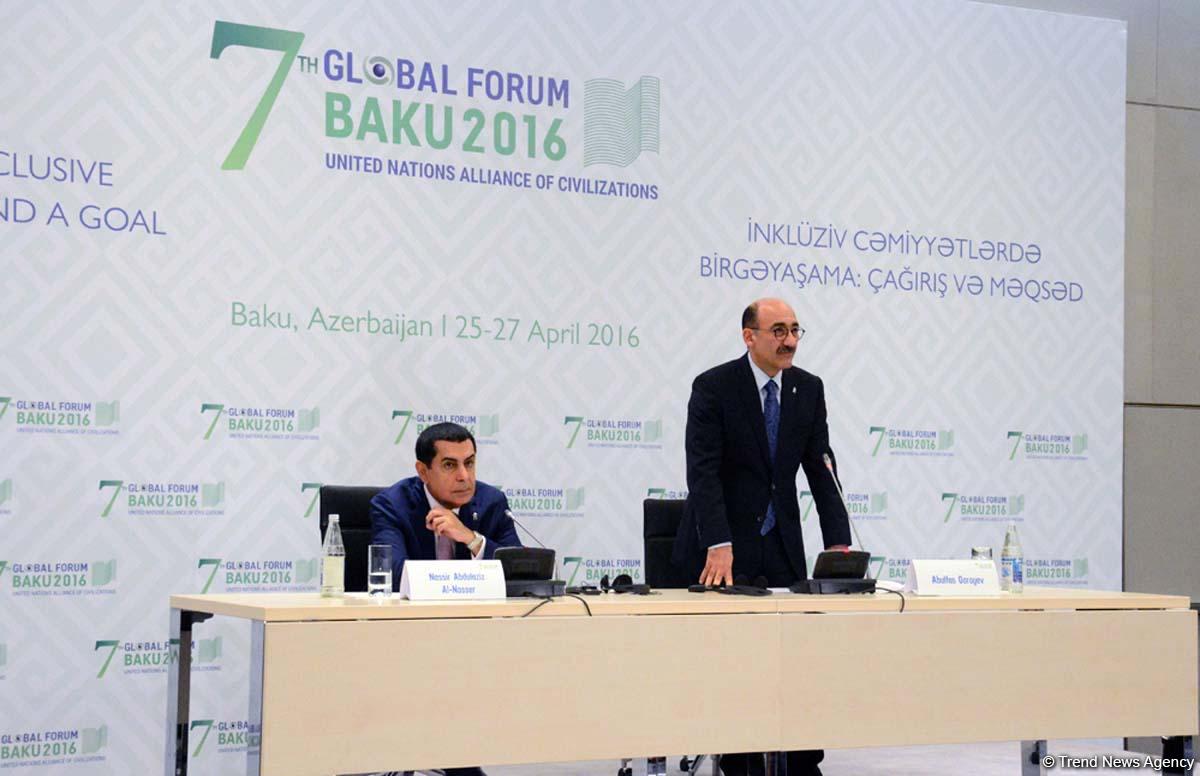 BMT Sivilizasiyalar Alyansının müxtəlif sivilizasiyaları təbliğ edən zəngin proqramı təşkil ediləcək (FOTO)