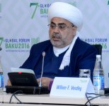 Allahşükür Paşazadə: Azərbaycan dövlət-din münasibətləri baxımından nümunəvi ölkədir (FOTO)