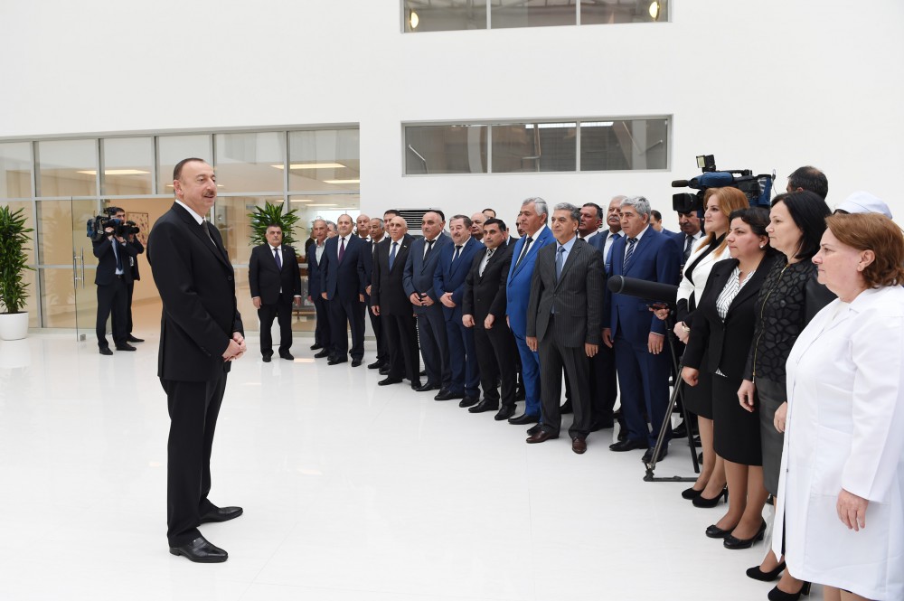 Prezident İlham Əliyev: İnsanların rifah halı daha da yaxşılaşacaq, ölkəmiz neftdən asılılığını daha da aşağı səviyyəyə salacaq