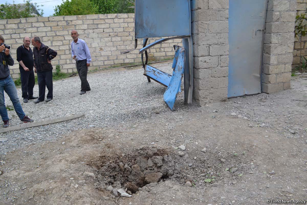 Erməni silahlı birləşmələri Azərbaycanın cəbhəyanı rayonlarının dinc sakinlərini atəşə tutmağa davam edirlər (FOTOFAKT)
