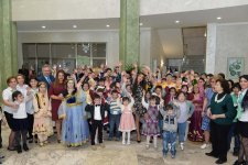 Leyla Əliyeva Daun Sindromlu Şəxslərin Reabilitasiya Mərkəzi və körpələr evində olub (FOTO)