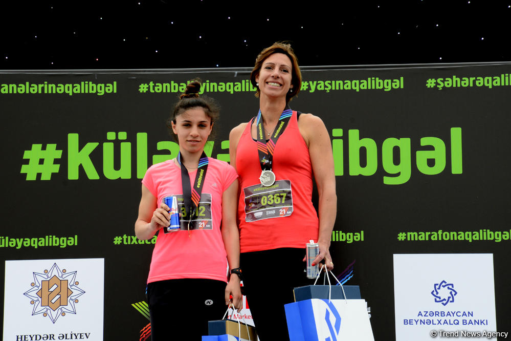 Marafon üçüncüsü: "Bakı Marafonu 2016" yüksək səviyyədə təşkil edilib