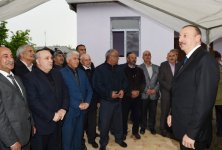 Prezident İlham Əliyev: Dağılmış bu evlər erməni faşizminin təzahürüdür (FOTO)
