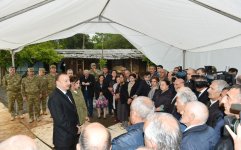 Prezident İlham Əliyev: Dağılmış bu evlər erməni faşizminin təzahürüdür (FOTO)