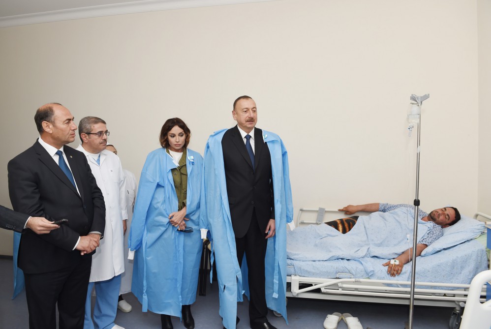 Prezident İlham Əliyev və xanımı Tərtər, Bərdə və Ağdam rayonlarında olublar