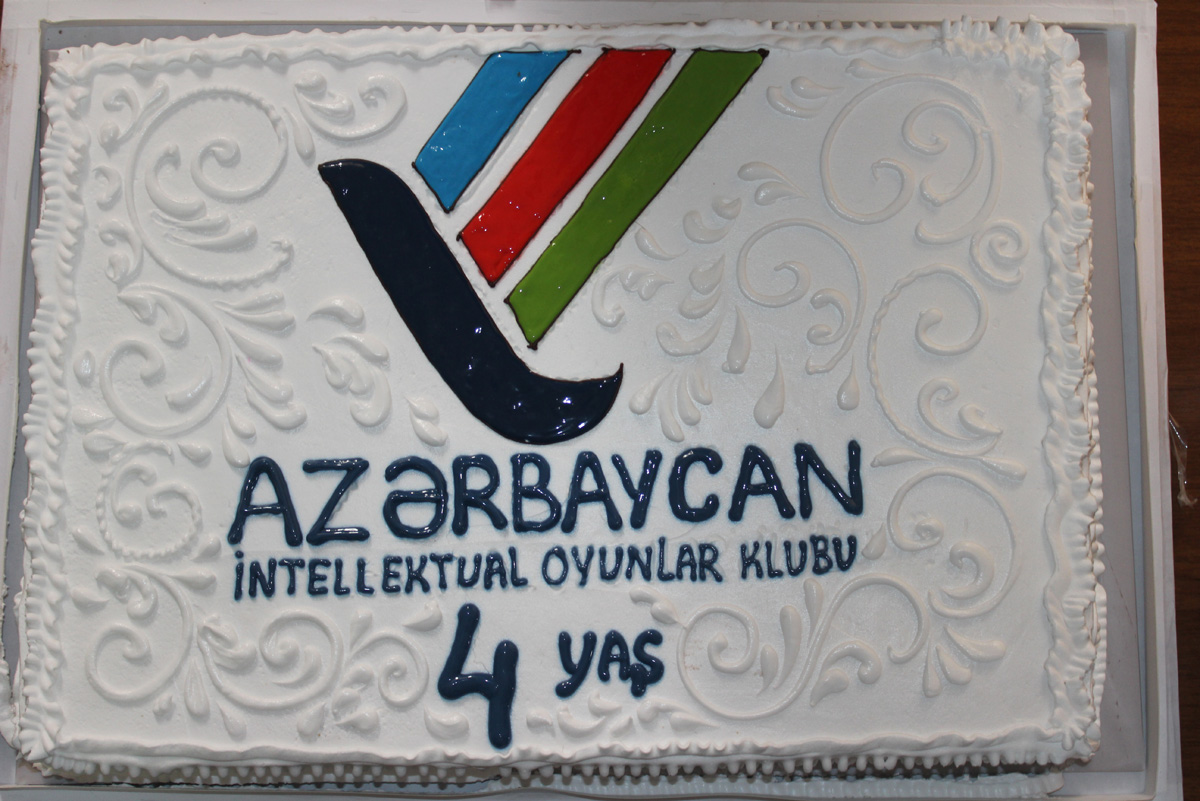 "Azərbaycan" İntellektual Oyunlar Klubu 4 yaşını qeyd etdi