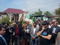 Diplomatik korpus nümayəndələrinin Ağdama səfəri başa çatdı (FOTO)