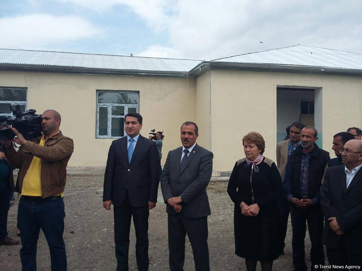 Diplomatik korpus nümayəndələrinin Ağdama səfəri başa çatdı (FOTO)