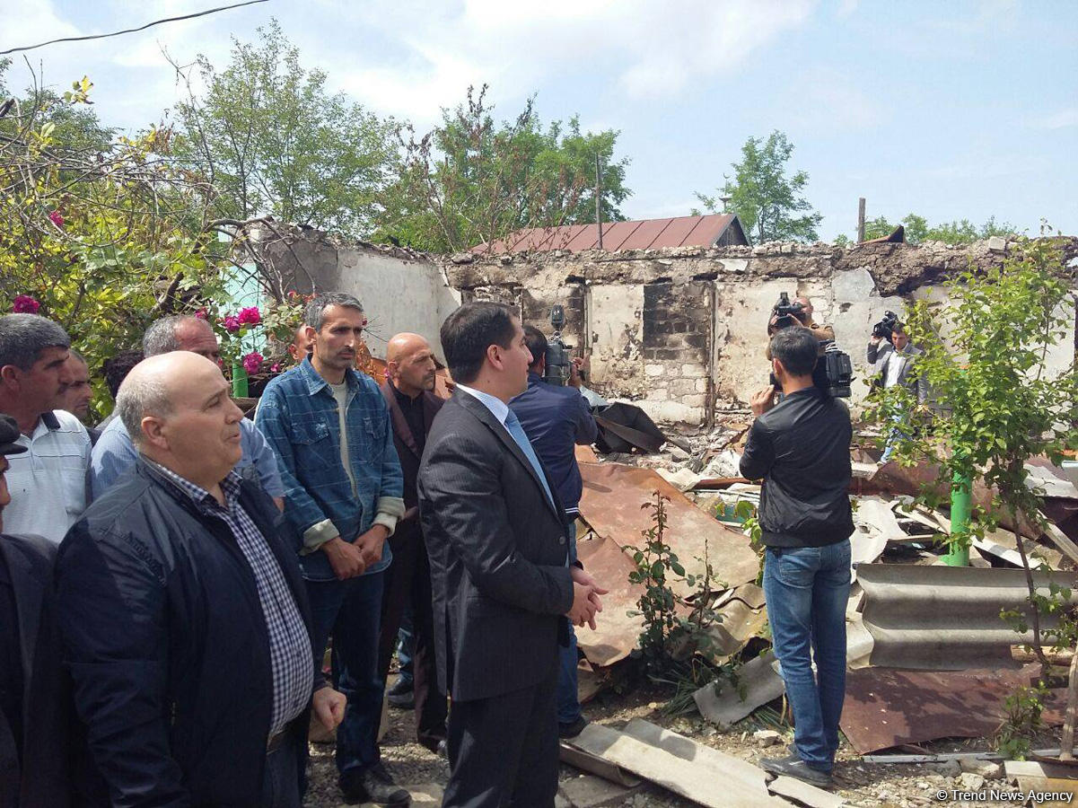 Diplomatik korpus nümayəndələrinin Ağdama səfəri başa çatdı (FOTO)