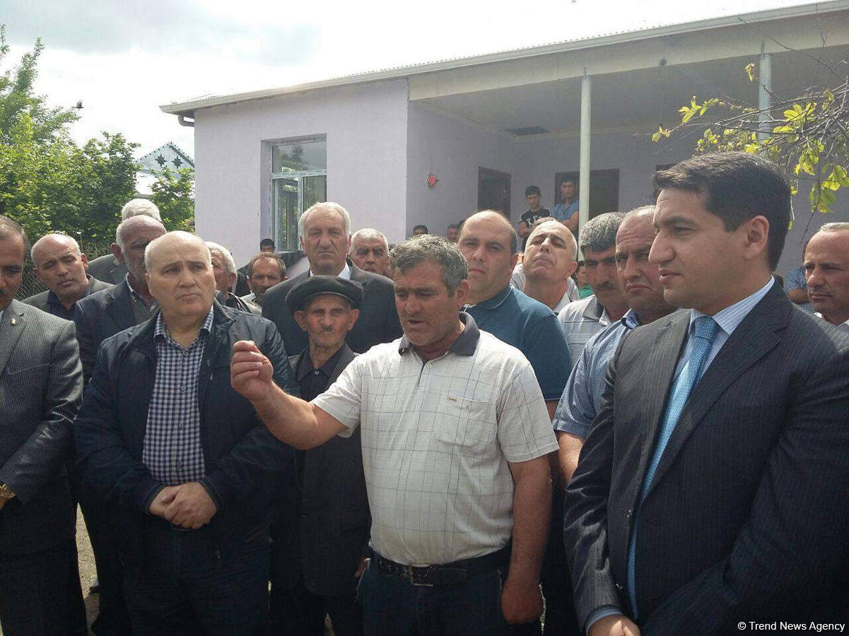 Diplomatik korpus nümayəndələrinin Ağdama səfəri başa çatdı (FOTO)