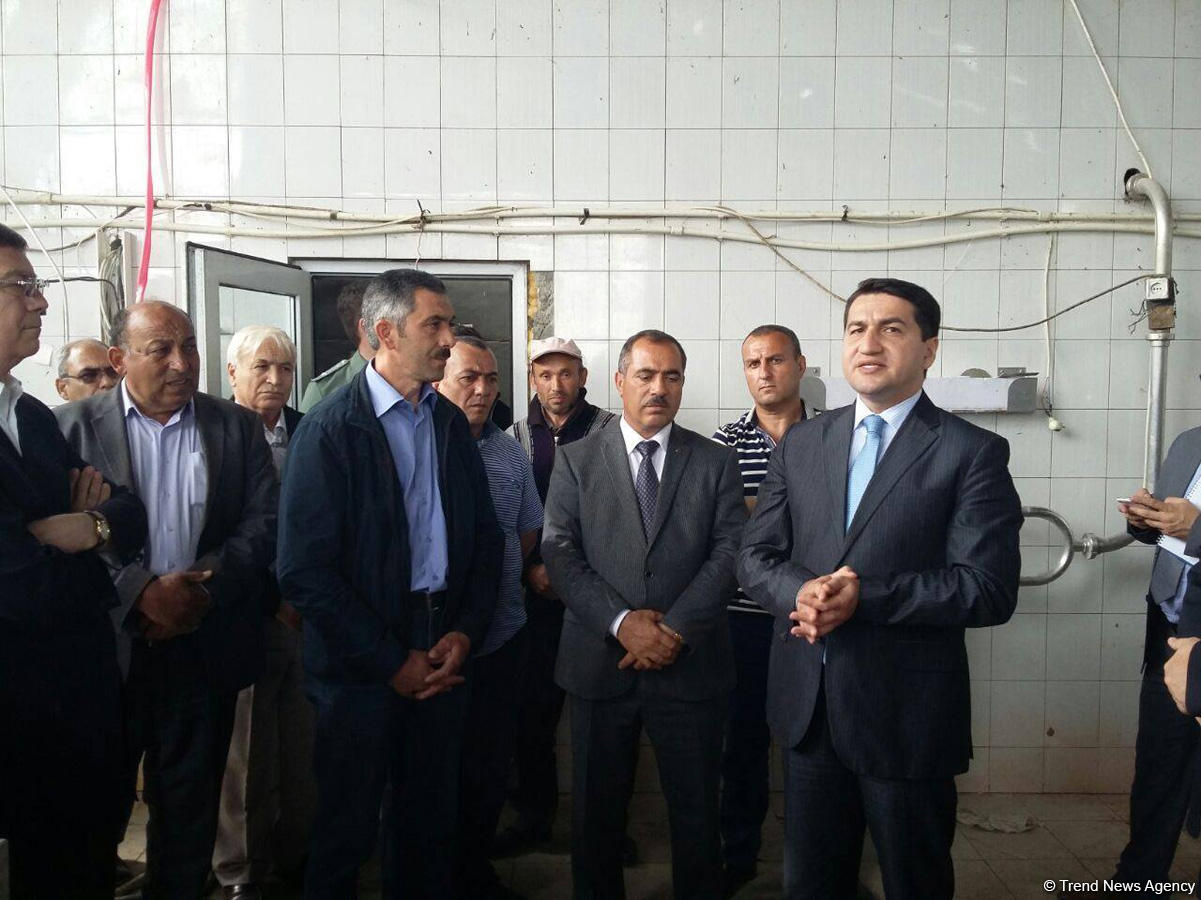 Diplomatik korpus nümayəndələrinin Ağdama səfəri başa çatdı (FOTO)