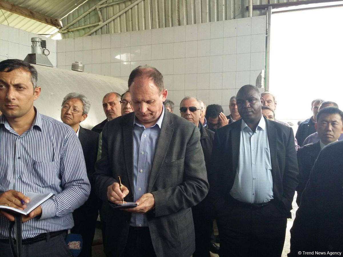 Diplomatik korpus nümayəndələrinin Ağdama səfəri başa çatdı (FOTO)